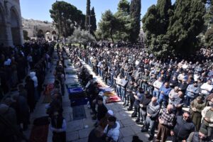 صلاة الجمعة في الأقصى موقع بوابة الأخبار24