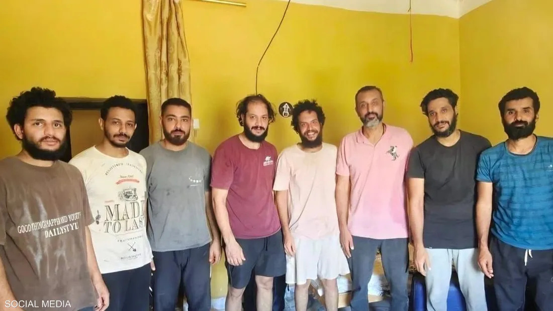 البحارة المصريين المختطفين في الصومال