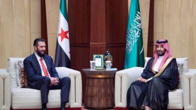 الأمير محمد بن سلمان والرئيس أحمد الشرع