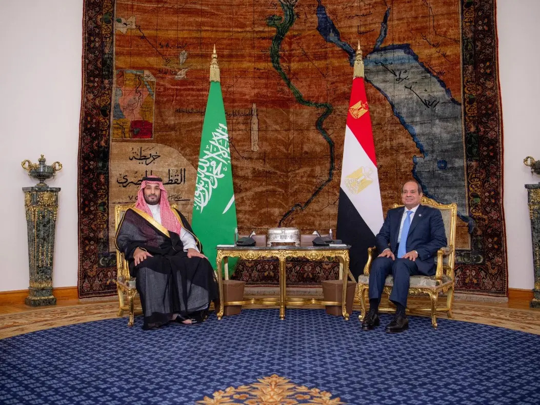 الرئيس السيسي و الأمير محمد بن سلمان